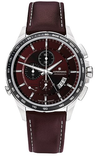 Junghans Mega Herrenarmbanduhr ANYTIME Racer Quarz Chronograph 041/4891.00
