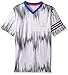 adidas Performance Youth Messi AOP Tee, White, X-Large