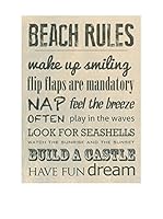 Surdic Lienzo Beach Rules Cream