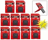 10 Pack SD SanDisk OEM Ducati Edition Plus Memory Card with Built In USB Flash Drive - 4 GB - For Camera, Camcorder, Mobile Phones, Gaming Devices, PDA - SDSDPX3-004G-AD1 - Bulk