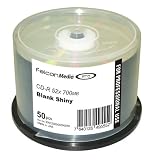 Falcon Pro Shiny Silver 52x CD-Rs 50pk
