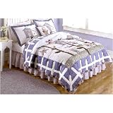 Brand new Picket fence Quilt Set