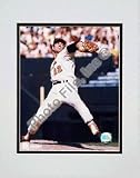 Jim Palmer Pitching, Arm Back Double Matted 8 X 10 Photograph (Unframed)