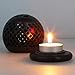 Handcrafted Soap Stone Tealight Candle Holder Sphere Shaped Indian Decor 3 Inch