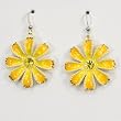 Sunshine Yellow Flower Earrings