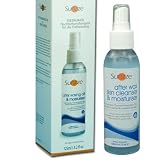 Sunzze Wachsen Nachpflege Lotion mit Australische Teebaumöl gegen eingewachsene Haare und Reinigung von Wachsrückstanden.