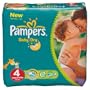Pampers - Baby Dry - Couches Taille 4 Maxi (7-18 kg) - Pack �conomique 1 mois de consommation x174 couches