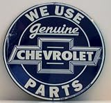 Chevy Parts Sign Br 57 65 67 69 70 Belair Chevelle Ss