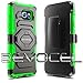 Galaxy Note 5 Case, Evocel [New Generation Series] Belt Clip Holster, Kickstand, & Dual Layer for Samsung Galaxy Note 5, Green (EVO-SAMNOTE5-XX12)