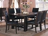 7 Piece Stone Top Dining Table With Chairs