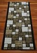 Hop Scotch Beige Carpet Rug Hallway Runner 5'