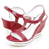 Soda Maysa Wedges Fuchsia (Pink) 8.5 Fuchsia (Pink)