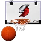 NBA Portland Trailblazers Game On Hoop Set
