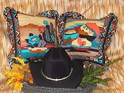 Painted Desert 16" Throw Pillow