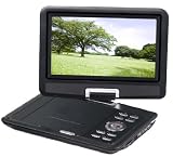 Sylvania SDVD9000B2 9-Inch Portable DVD Player with Car Bag/Kit, Swivel Screen, USB/SD Card Reader, Piano Black Finish