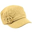 Wool Buckle Belt Cadet Military Castro Hat Cap Camel