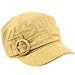 Wool Buckle Belt Cadet Military Castro Hat Cap Camel