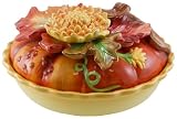 Chrysanthemum Pumpkin Pie Plate