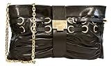 Jimmy Choo - Jimmy Choo Rio Black Oversize Clutch Bag