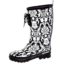 Giesswein Gummistiefel Zwerndorf schwarz/weiss