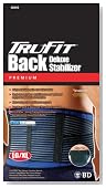Tru-Fit Adjustable Back Stabilizer, Black, Large/Extra Large