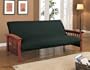 8" Thickness Futon Sofa Pad Mattress - Black
