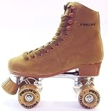 Freesport Quad Roller Skates Kids & Adults RRP £65.00, Brown-Brown, 13 (32eu)
