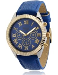 Brinley Co. Faux Leather Band Quartz Watch