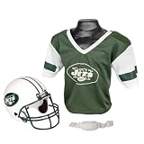 New York Jets Youth NFL Helmet and Jersey Set