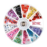 Polymer Clay Butterfly Asst Color Wheel