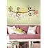 RoomMates RMK2079GM  Scroll Tree Letter Branch Peel and Stick Giant Wall Decal