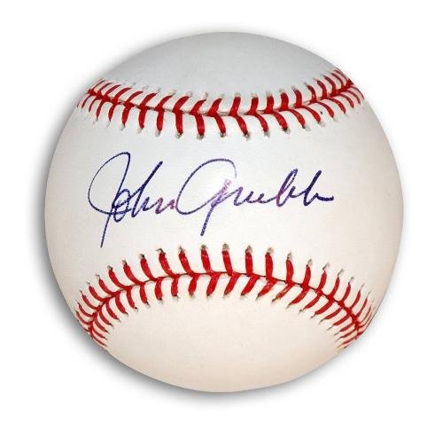 Johnny Grubb Autographed/hand Signed Mlb Baseball Picture