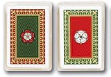 Gibsons - Paitnik - Patience Playing Card Game Tudor Rose (One Deck Supplied, Styles Vary)