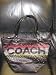 NEW COACH RHINESTONE TOTE BLACK MULTI F17144 HANDBAG PURSE SHOULDER WITH RECEIPT