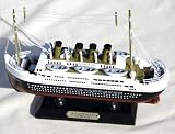Detailed Wooden model of Titanic