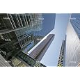 Wallmonkeys Peel And Stick Wall Graphic - Skyscrapers, Success And Wealth - 36