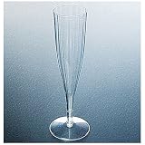 Value Clear Plastic 5 ounce Champagne Flutes (120 count)