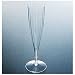 Value Clear Plastic 5 ounce Champagne Flutes (120 count)