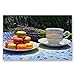 COFFEE, TEA & CAKES postcard set of 20. Post card variety pack with coffee and tea drinking theme postcards. Made in USA.