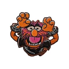 Animal 8,5 cm * 7,6 cm Aufn�her Applikation B�gelbild Patch zottelhaariger