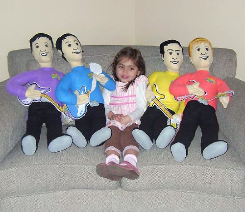 Set of 4 Giant Wiggles Figures - 39 Inches Tall! - Greg, Anthony, Murray and Jeff