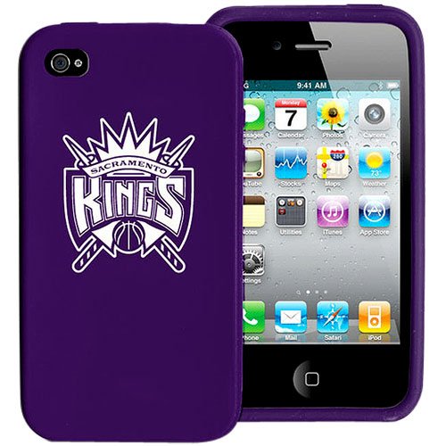 iPhone 4 and 4S Silicone Case - Sacramento Kings