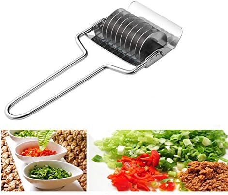 Multifunctional Stainless Steel Lattice Dough Rolling Cutter / Herb Mincer Kitchen Gadgets Cooking Baking Pastry Tools