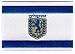 Jerusalem Flag Embroidered Patch Israel Iron-On Jewish Emblem