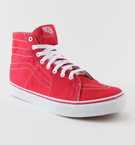 Vans Skate High Deconstruct Red Vans Sneakers