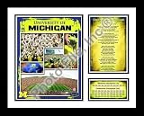 Michigan Wolverines - Milestone Collage - Framed 8x10 Photograph