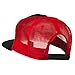 5 Panel Prostyle Trucker Caps - Black Black Red
