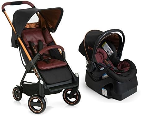 iCoo Acrobat Plus iGuard35 Infant Car Seat, Copper Black by ICOO