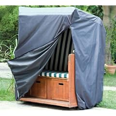 WEHNCKE DELUXE 130 cm BREIT WASSERDICHTE SCHUTZH�LLE ABDECKUNG ABDECKHAUBE STRANDKORB Polyester Oxford 420D - 15182