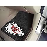 Front Car Truck SUV Carpet Car Floor Mats - NFL Football - Kansas City Chiefs